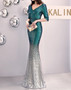 Women Sequin Formal Party Elegant Mermaid Skirt Maxi Evening Dress