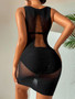 Sexy Hollow Tight Fitting Seductive Sexy Bodycon Dress