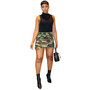 Summer Women's Clothing Camouflage Sexy Bodycon Dress