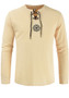 Men Embroidered Long Sleeve Shirt