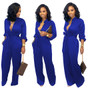 Women Sexy Solid Loose Jumpsuit