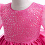 Children's dress princess dress tutu skirt piano costume sequin mesh one-year-old children's dress