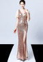 Women Sequined Formal Party Mermaid Dress