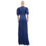 Women's Solid Tencel Denim Dress