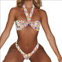 Custom Logo Swimsuits Women's Bikini Two Pieces Swimwear