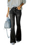 Fashion Jeans Women's Chic Slim Fit Micro Bell Bottom Denim Pants Long Pants