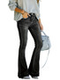 Fashion Jeans Women's Chic Slim Fit Micro Bell Bottom Denim Pants Long Pants