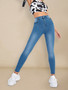 Women's Clothing Casual Denim Tight Pants