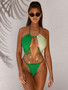 Women sexy bikini cutout one piece Swimwear