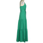 Ladies Summer V Neck Strap Maxi Dress