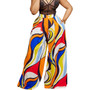 Women's Clothing Printed Loose Pants with Pockets