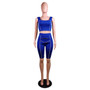 Customize Women Solid Sport Two-Piece Set