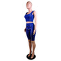 Customize Women Solid Sport Two-Piece Set
