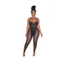 Women Sexy Irregular Mesh Jumpsuit