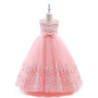 Long fairy tale princess skirt tutu skirt girls host performance costume dress