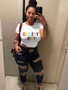 Ladies Spring Summer T-Shirt Top Ladies Plus Size Loose Letter Print T-Shirt