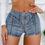 High Waist Slim Fit Stretch Summer Short Jeans Women's Denim Shorts