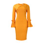 Plus Size Women African Bodycon Dress