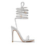 High-heeled Lace-Up strappy high-heeled shoes Roman stiletto open-toed sandals heels