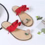 Women's Summer Slip-On Lace Pineapple Flat Plus Size Sandals