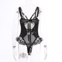 Sexy Teddy Lingerie Sexy Lace Vest Pajamas Uniform Temptation Bodysuit