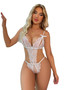 Women's sexy lace lingerie hollow See-Through one-piece underwear