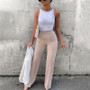 Casual Pants Spring and Autumn Chic Career Slim Pants Versatile Fashion Wide Leg Pants