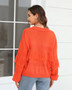 Autumn and winter short knitting cardigan tassel sweater women's top