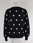 Autumn/Winter Sweater Knitting Polka Dot Pullover Plus Size Sweater