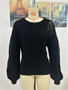 Autumn and winter hollow pullover fashion knitting women Round Neck sweater