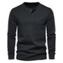 Men's Fall Round Neck Long Sleeve T-Shirt Loose Pullover Casual Long Sleeve Men's T-Shirt