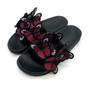 Women bowknot embroidered flip flops and flat shoes