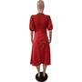 Ladies Elegant Casual Plus Size Dress