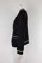 Women's Sweater Plus Size Colorblock Pocket V Neck Coat Cardigan Sweater