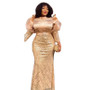 African women's Christmas party dress