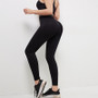 Seamless Knitting Tank Yoga High Waist Peach Hip Sports Running Yoga Pants Fitness Suit