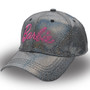 Women Barbie Baseball Cap Embroidered Letter Casual Cap