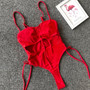 5 Colors Ladies One Piece Bandage Swimsuit Sports Bikini Swimwear