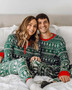 Christmas parent-child home set pajamas