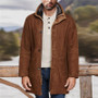 Men's loose woolen coat jacket