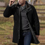 Men's loose woolen coat jacket