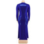 Plus Size Women Long Sleeve Sequin Maxi Dress