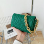 All-match fashion trend diamond underarm bag chain embroidery fashion single shoulder messenger female bag