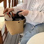 Ladies Beach Holidays Summer Rustic Tote Straw Bag