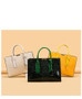 Large Fashion Large Capacity One Shoulder Portable Diagonal Bag Stone Texture Three-Piece Bag