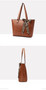 Bucket large-capacity bag women's multi-piece set women's bag popular ladies shoulder handbag