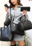 Autumn and winter fashion trend six-piece bag Patchwork one-shoulder Messenger handbag