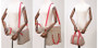 Fashion bag six-piece set printed large-capacity one-shoulder diagonal handbag