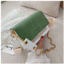 Women's Chain Shoulder Bag Summer Crossbody Contrast Color Square Bag