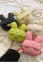 Rabbit Ears Rhombic Sachet Bag Female Princess Chain Messenger Bag Coin Purse